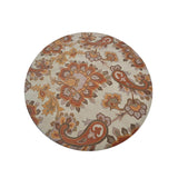 Transitional Paisley Hand Tufted Carpet Indian Oriental Wool Area Rug