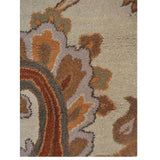 Transitional Paisley Hand Tufted Carpet Indian Oriental Wool Area Rug