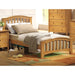 Transitional Style Twin Bed with No Box Spring Required