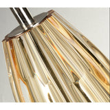 Transitional Modern with Amber Finish Lamp By Lucas McKearn