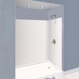 Transolid Expressions 48-in X 60-in X 72-in Glue to Wall Shower/Walls - 60" x 48" x 72"