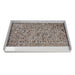 Transolid FPT6036C-HO 60-in x 36-in Pre-Tiled Shower Base with Center - 60-in x 36-in