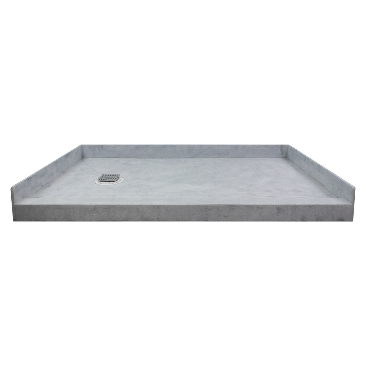 Transolid FTT6032C Ready to Tile 60 L x 32 W Shower Base in Dark Grey
