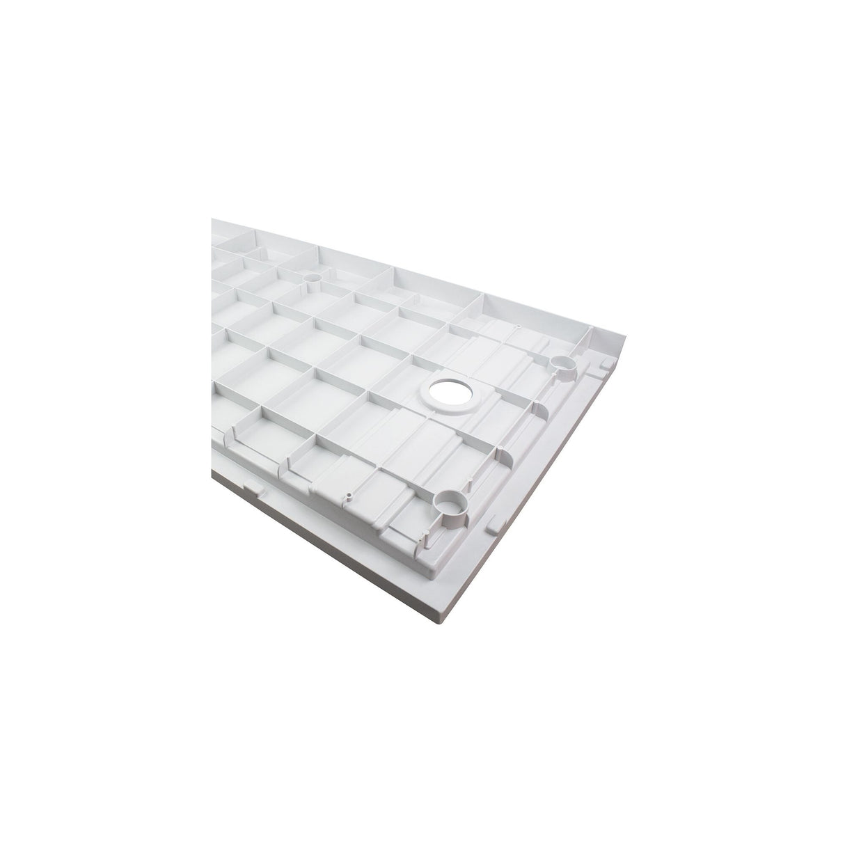 Transolid Linear 60" x 30" Alcove Shower Base with Left Hand Drain - 60" x 30" - 60" x 30"