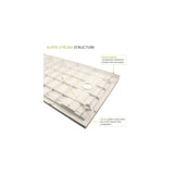 Transolid Linear 60" x 30" Alcove Shower Base with Left Hand Drain - 60" x 30" - 60" x 30"