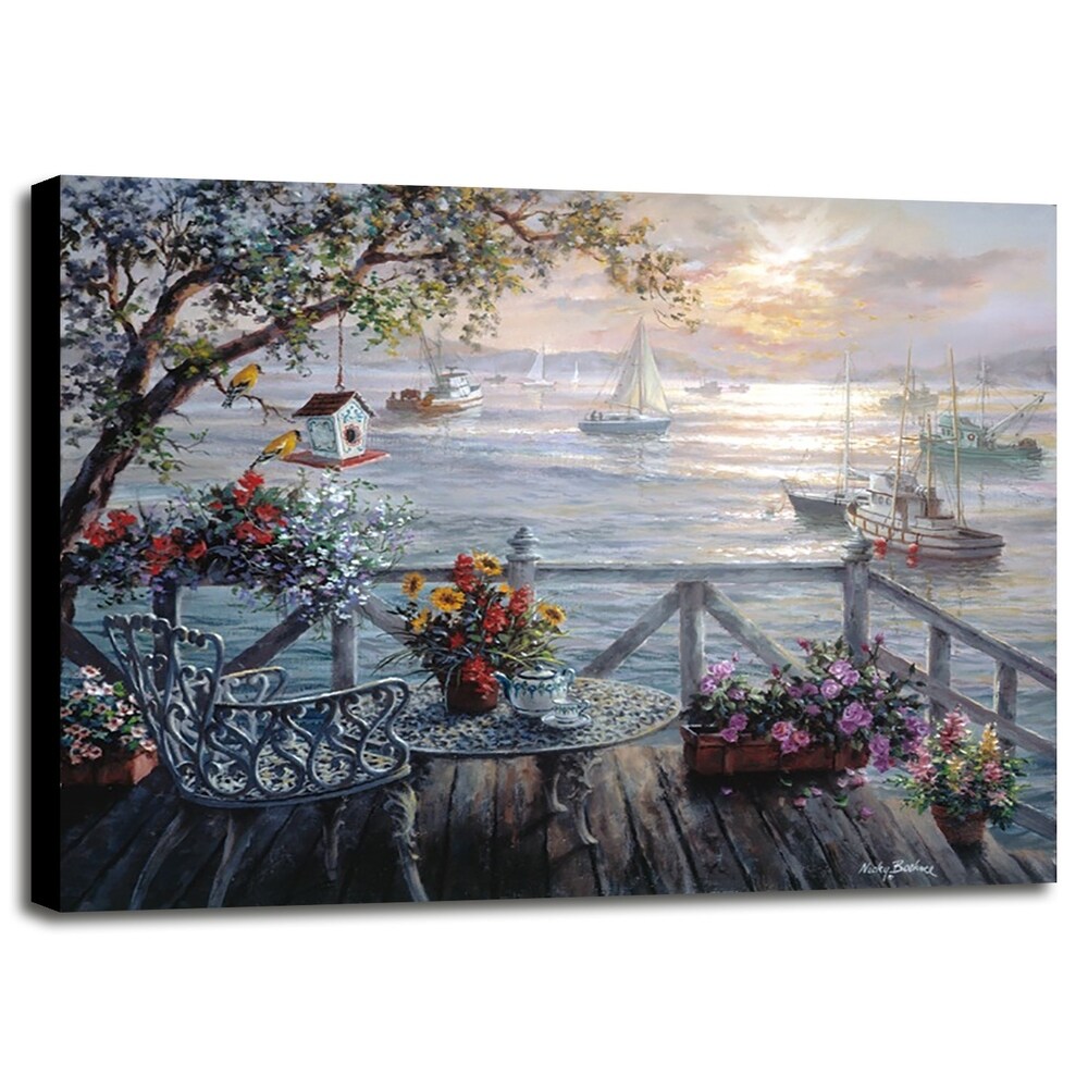 Treasures Of The Sea-NICBOE37362 Print 25"x31.5" by Nicky Boehme