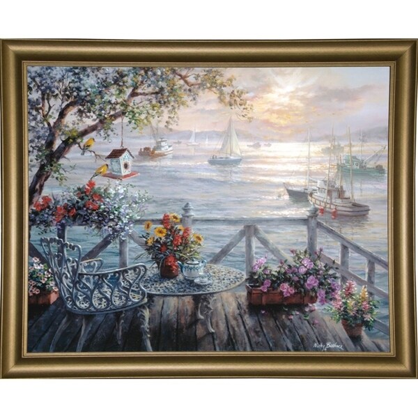 Treasures Of The Sea-NICBOE37362 Print 25"x31.5" by Nicky Boehme