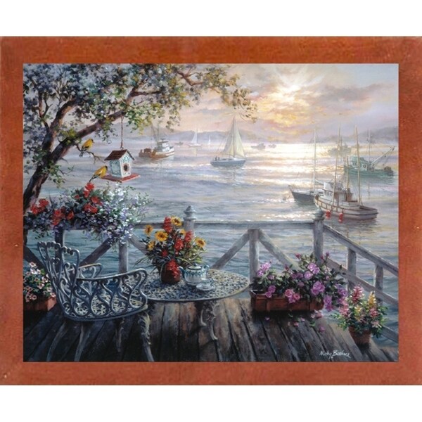 Treasures Of The Sea-NICBOE37362 Print 25"x31.5" by Nicky Boehme