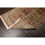 Tree of Life Hamadan Hand Knotted Certified Silk 340-400 KPSI Persian Oriental Area Rug (3'x5')