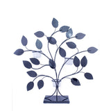 Tree of Light Foiled and Lacquered Copper Decorative 3-Votive Holder