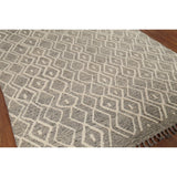 Trellis Moroccan Area Rug Handmade Oriental Wool Carpet - 6'10"x 10'3"