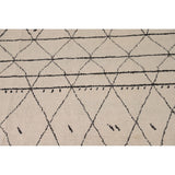 Trellis Moroccan Style Area Rug Hand-Knotted Wool Carpet - 7'10" x 10'3"
