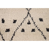 Trellis Moroccan Style Area Rug Hand-Knotted Wool Carpet - 7'10" x 10'3"