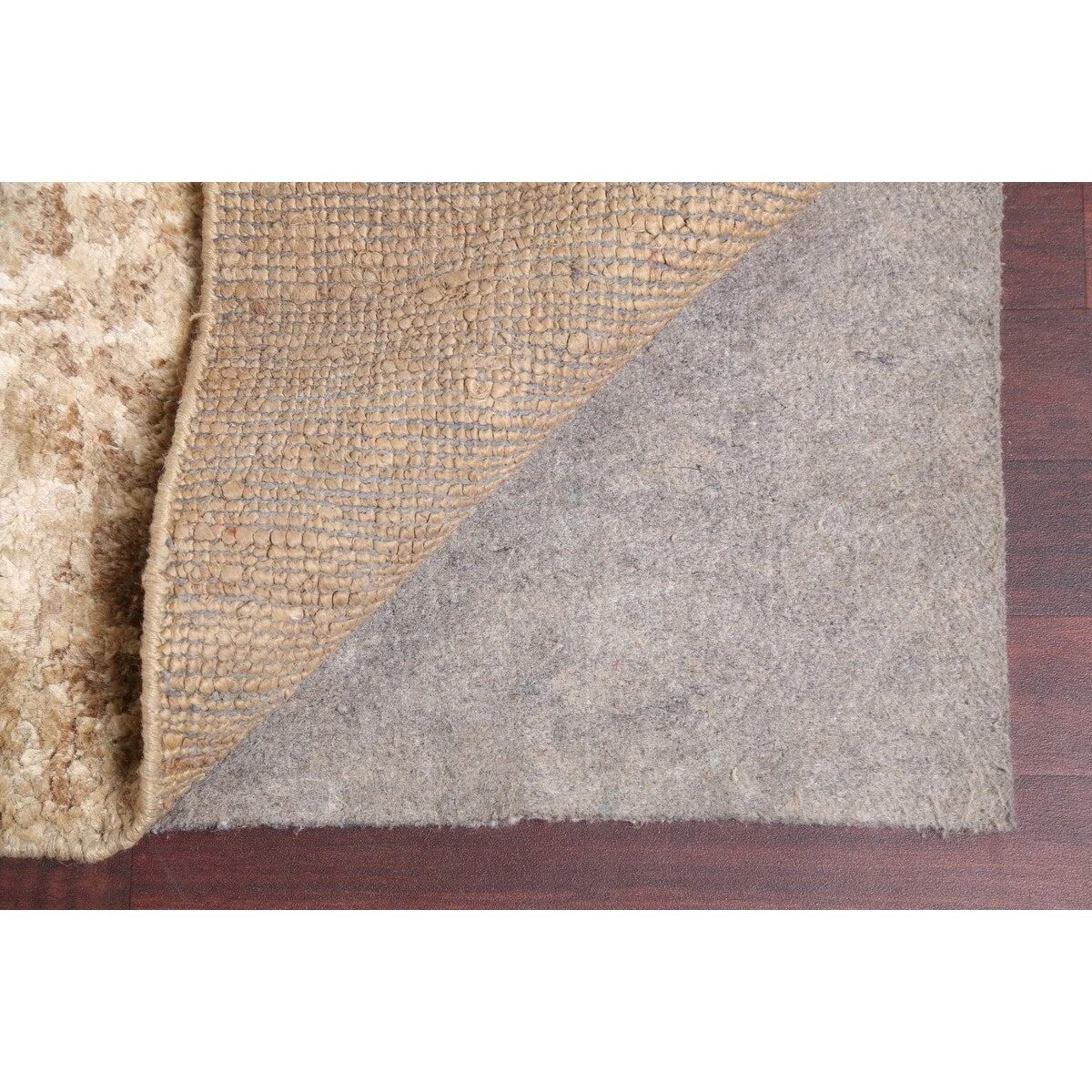Trellis Oushak Jute/ Wool Oriental Living Room Area Rug Hand-knotted - 9'10" x 13'3"