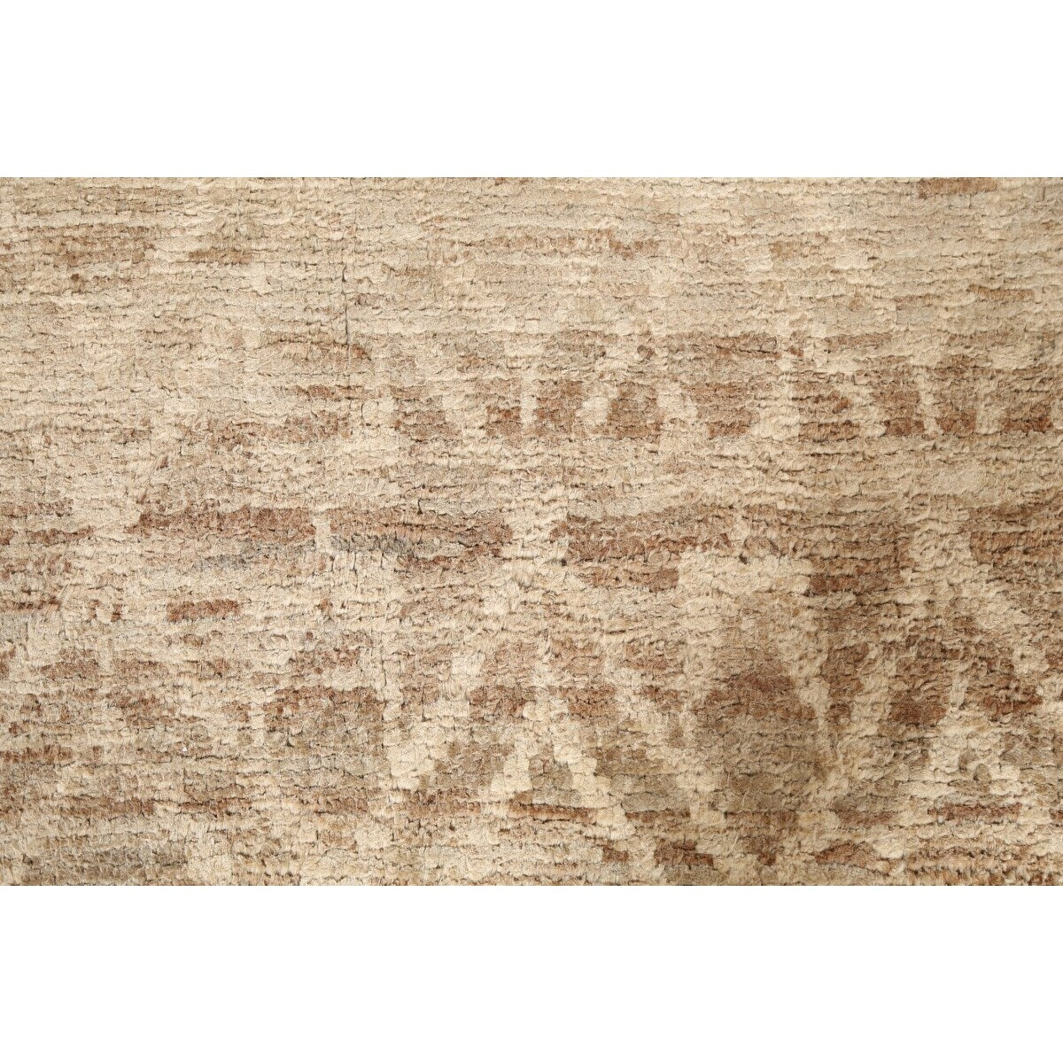 Trellis Oushak Jute/ Wool Oriental Living Room Area Rug Hand-knotted - 9'10" x 13'3"