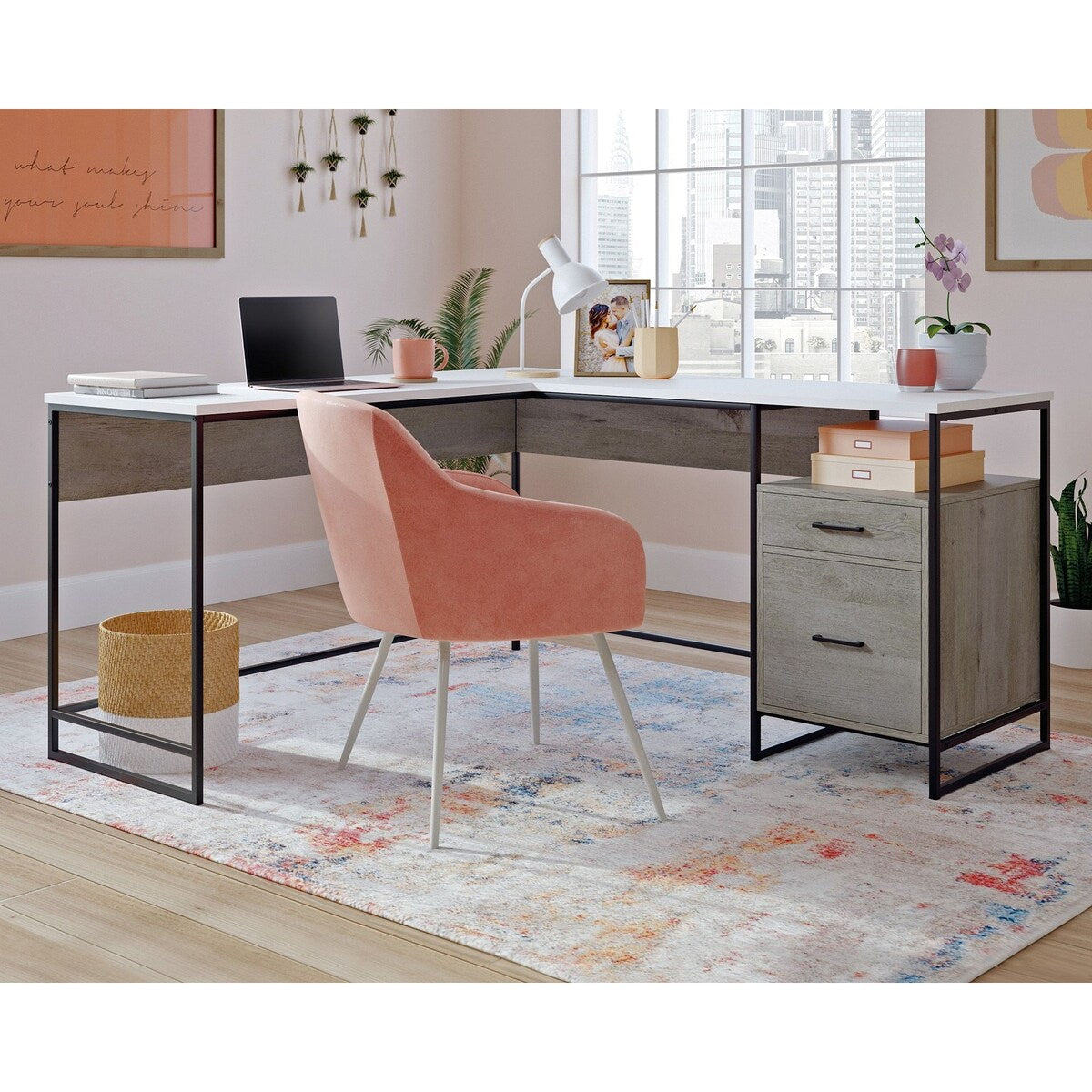 Tremont Row L Desk