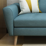 Treston Mid-Century Modern Fabric Tufted Sofa by Christopher Knight Home