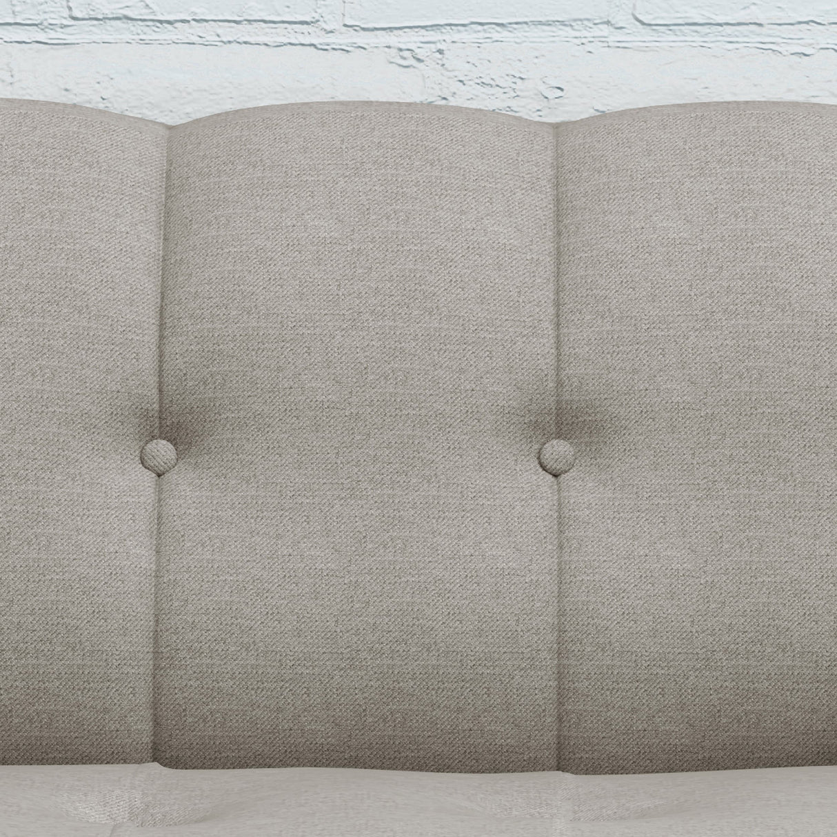 Treston Mid-Century Modern Fabric Tufted Sofa by Christopher Knight Home