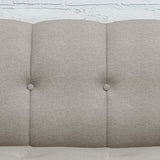 Treston Mid-Century Modern Fabric Tufted Sofa by Christopher Knight Home