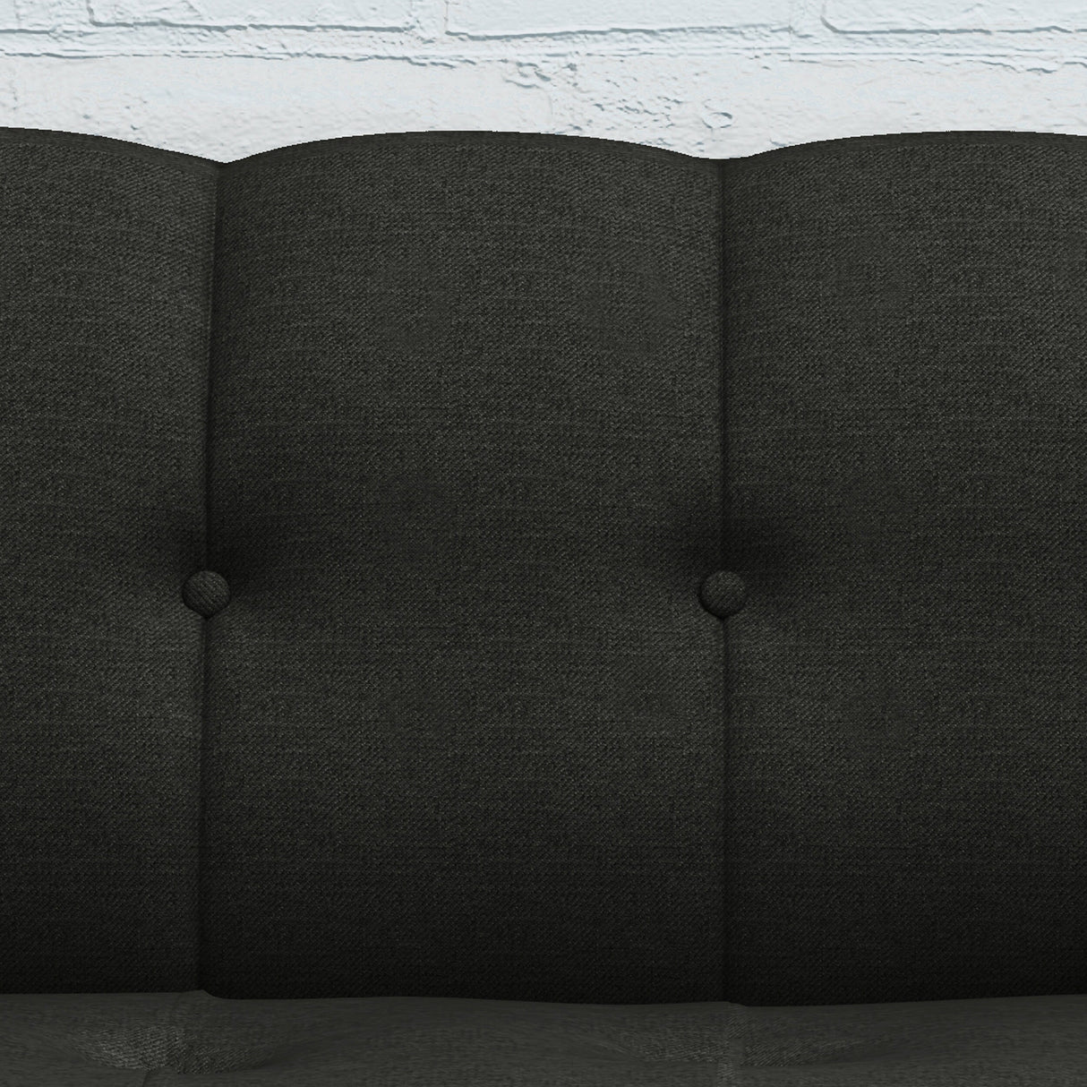 Treston Mid-Century Modern Fabric Tufted Sofa by Christopher Knight Home