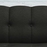 Treston Mid-Century Modern Fabric Tufted Sofa by Christopher Knight Home