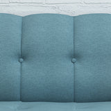 Treston Mid-Century Modern Fabric Tufted Sofa by Christopher Knight Home