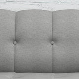 Treston Mid-Century Modern Fabric Tufted Sofa by Christopher Knight Home