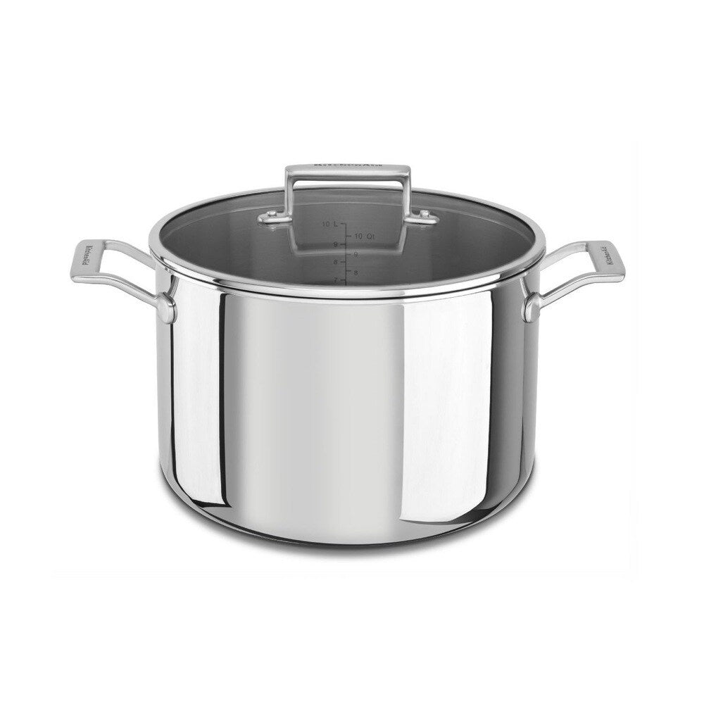 KitchenAid 16 Qt. Tri-Ply Stainless Steel Stock Pot