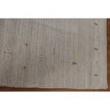 Tribal Gabbeh Area Rug Hand-Knotted Wool Carpet - 7'10"x 9'8"