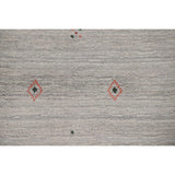 Tribal Gabbeh Area Rug Hand-Knotted Wool Carpet - 7'10"x 9'8"