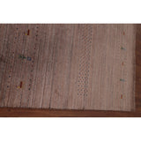 Tribal Gabbeh Area Rug Handmade Blue Wool Carpet - 6'2"x 9'9"