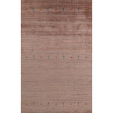 Tribal Gabbeh Area Rug Handmade Blue Wool Carpet - 6'2"x 9'9"