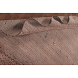 Tribal Gabbeh Area Rug Handmade Blue Wool Carpet - 6'2"x 9'9"