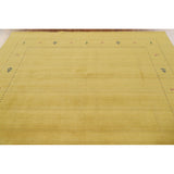 Tribal Gabbeh Area Rug Handmade Oriental Wool Carpet - 8'2"x 9'10"