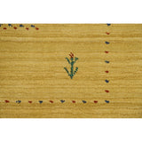 Tribal Gabbeh Area Rug Handmade Oriental Wool Carpet - 8'2"x 9'10"