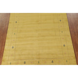 Tribal Gabbeh Area Rug Handmade Oriental Wool Carpet - 8'2"x 9'10"