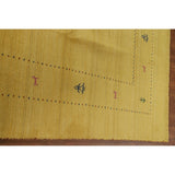 Tribal Gabbeh Area Rug Handmade Oriental Wool Carpet - 8'2"x 9'10"
