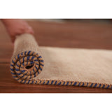 Tribal Gabbeh Indian Accent Foyer Rug Handmade Brown Wool Carpet - 2'1"x 3'10"