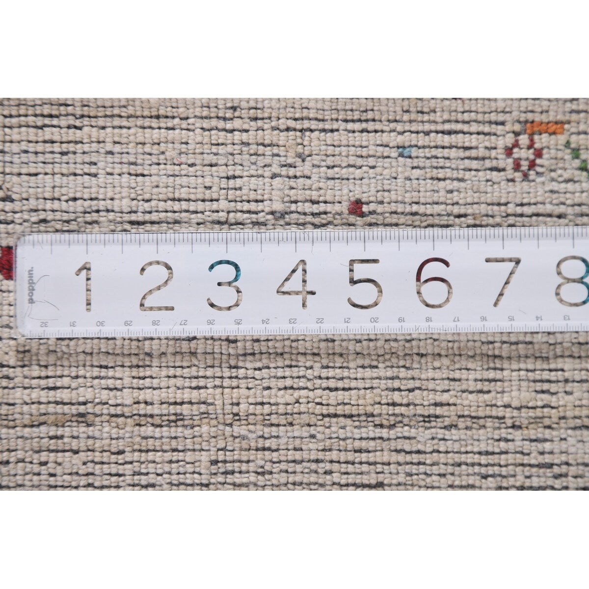 Tribal Gabbeh Indian Area Rug Dining Room Hand-Knotted Wool Carpet - 5'11" x 7'11"