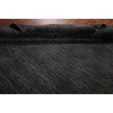 Tribal Gabbeh Indian Area Rug Handmade Grey Wool Carpet - 8'4" x 9'9"