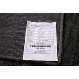 Tribal Gabbeh Indian Area Rug Handmade Grey Wool Carpet - 8'4" x 9'9"