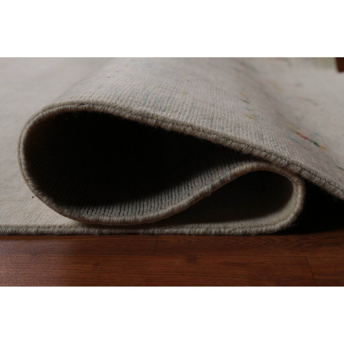 Tribal Gabbeh Indian Area Rug Handmade Wool Carpet - 7'5" x 11'7"