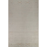 Tribal Gabbeh Indian Area Rug Handmade Wool Carpet - 7'5" x 11'7"