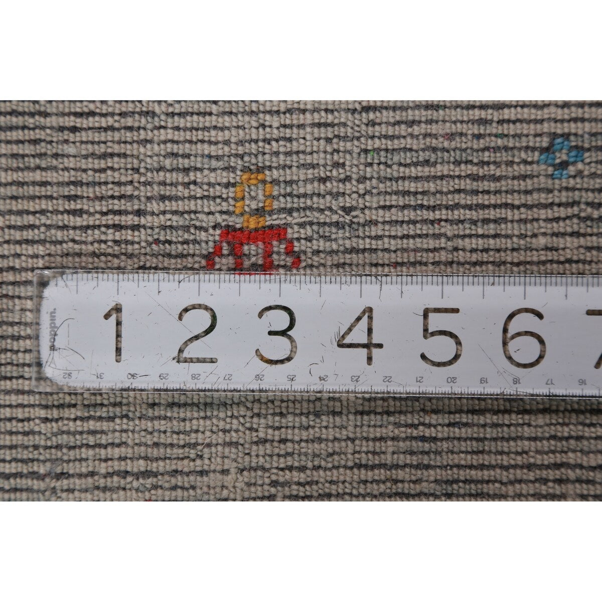 Tribal Gabbeh Indian Area Rug Handmade Wool Carpet - 7'5" x 11'7"