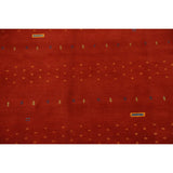 Tribal Gabbeh Oriental Area Rug Hand-knotted Wool Carpet - 7'11" x 9'11"