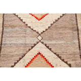 Tribal Geometric Gabbeh Persian Wool Area Rug Handmade Foyer Carpet - 3'10" x 6'6"