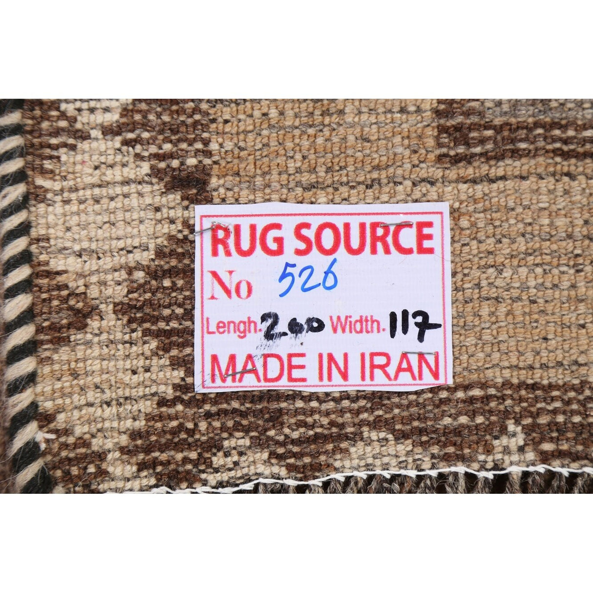 Tribal Geometric Gabbeh Persian Wool Area Rug Handmade Foyer Carpet - 3'10" x 6'6"