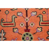 Tribal Geometric Ziegler Oriental Area Rug Hand-Knotted Wool Carpet - 8'11"x 11'10"