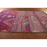 Tribal Moroccan Oriental Large Area Rug Handmade Wool Carpet - 9'6" x 14'8"