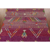 Tribal Moroccan Oriental Large Area Rug Handmade Wool Carpet - 9'6" x 14'8"